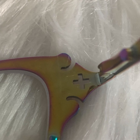 Iridescent Cat-Eye Glasses - Picture 3 of 6